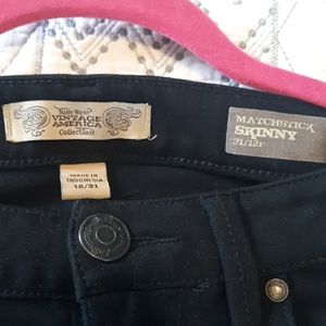 Black skinny soft streach jeans